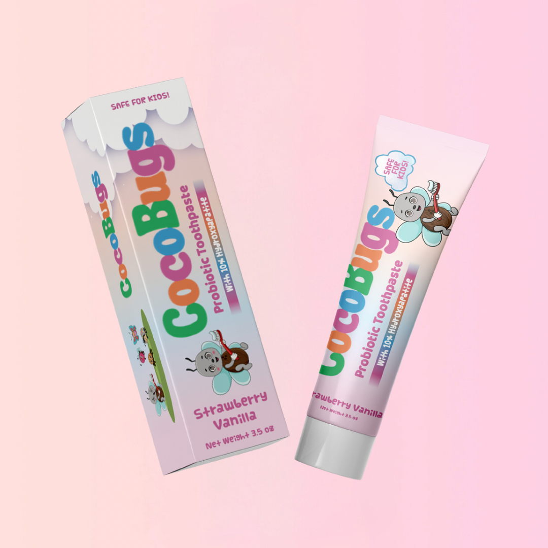 Strawberry Vanilla Probiotic Toothpaste